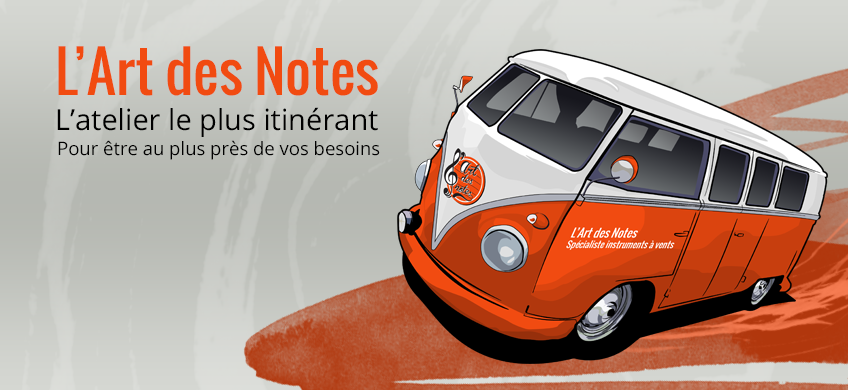 L'art des Notes, l'atelier le plus itinérant