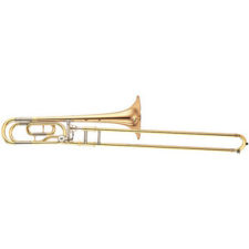 Trombone YAMAHA 448GE sib/fa « complet » - Photo 1